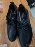 意尔康男鞋商务正装鞋时尚系带皮鞋德比婚鞋棉冬季 53449W 黑色加绒 38 实拍图