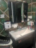 箭牌（ARROW） 浴室柜幽蓝智能镜柜 洗漱台洗脸盆组合套餐 现代简约LED灯镜柜 100CM幽蓝系列（含龙头下水） 晒单实拍图
