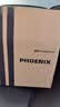 凤凰（Phoenix）新国标A类3C认证电动车摩托车头盔双镜片防雾防风保暖哑黑 男女四季通用电瓶车3/4半盔冬季安全帽 实拍图