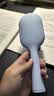 名创优品（MINISO）梳子升级款立式长柄气囊梳按摩梳美发梳造型梳生日礼物  蓝色 实拍图