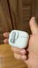 鹏谷适用苹果AirPods5保护套apple airpods 5代4代通用耳机壳磁吸自动弹盖降噪耳机仓硅胶保护壳白色 实拍图