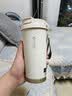 富光拾喜保温杯咖啡杯316L不锈钢男女士不锈钢水杯便携车载杯子白色520ml 实拍图