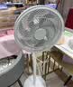 艾美特（AIRMATE）【超级单品】七叶家用大风力落地扇电风扇台式桌面空气循环小风扇大角度摇头节能台立两用电扇 X97 实拍图
