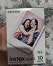 INSTAX富士instax立拍立得 mini相纸 白边双包20张+闪闪星钻边框贴 实拍图