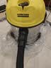 KARCHER德国卡赫 桶式吸尘器18L干湿吹三用家用工业开荒装修保洁地毯宠物大容量大功率超强吸力WD1s 实拍图