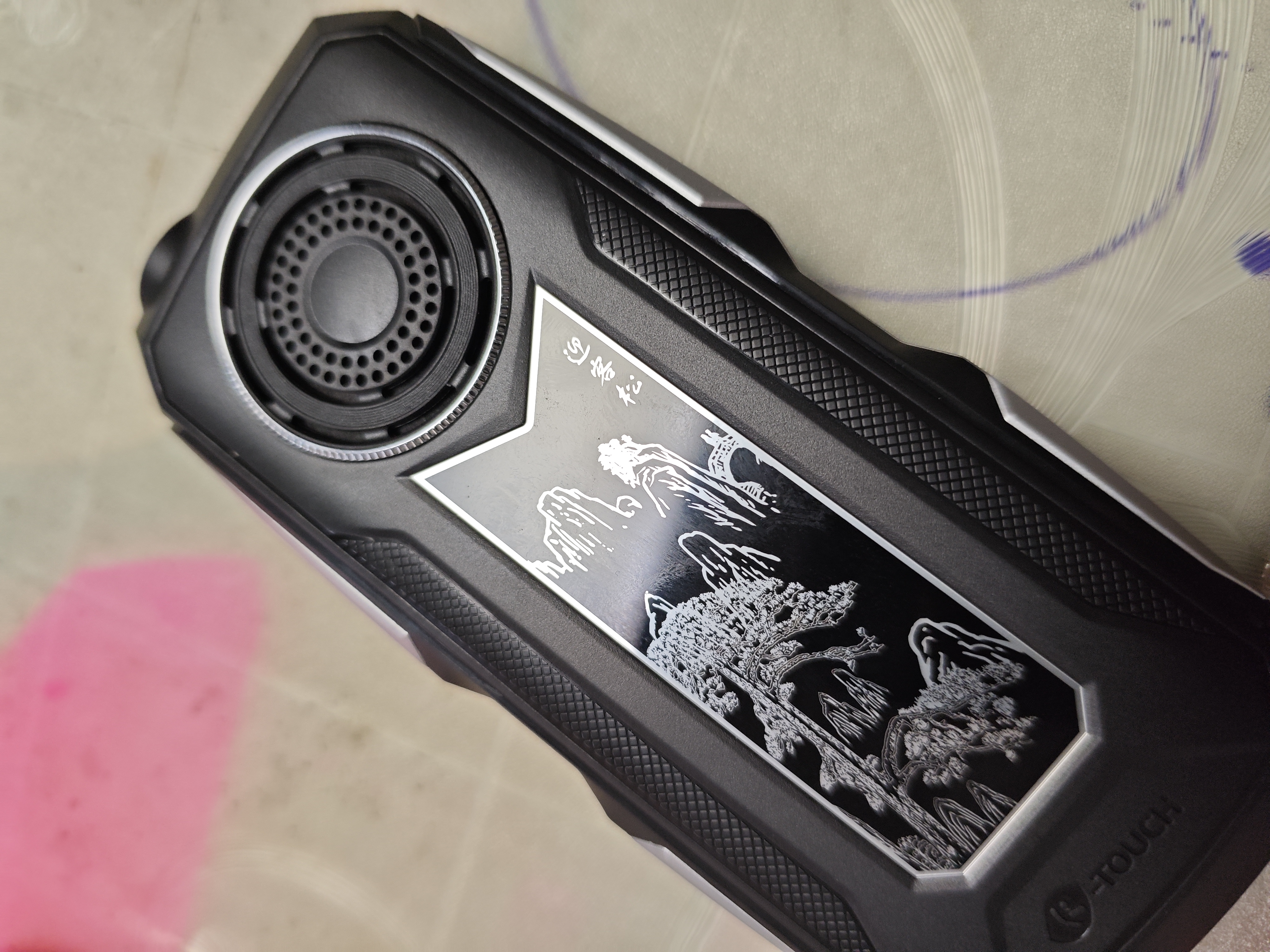 天语Q7超级快充老年人手机5000毫安电池4G全网通三防超长待机大声音大屏老年人专用功能按键机 乌木黑 实拍图