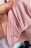 米度丽孕妇T恤夏季薄款外穿宽松大码女装孕妇上衣圆领短袖夏装 暗粉 L 实拍图