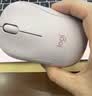 罗技（Logitech）M221轻音鼠标 无线鼠标 办公鼠标 对称鼠标 带无线微型接收器 茱萸粉 实拍图