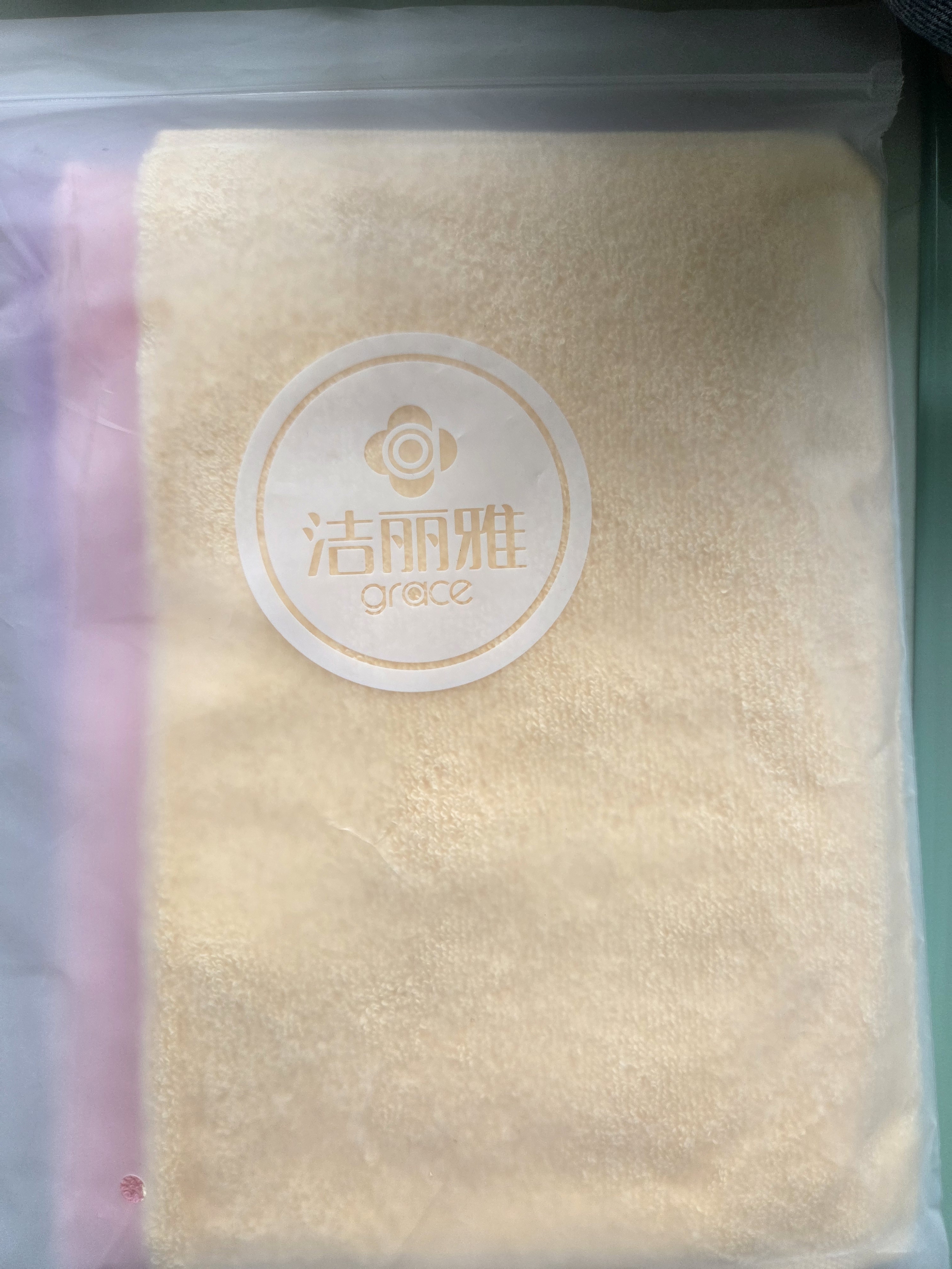 洁丽雅（Grace）儿童毛巾4条装抗菌小毛巾家用纯棉可爱吸水吸汗绣花童巾运动 实拍图