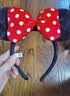 迪士尼（Disney）毛绒玩具发饰女孩扮装饰品乐园米奇老鼠生日礼物送女生 米妮发箍 实拍图