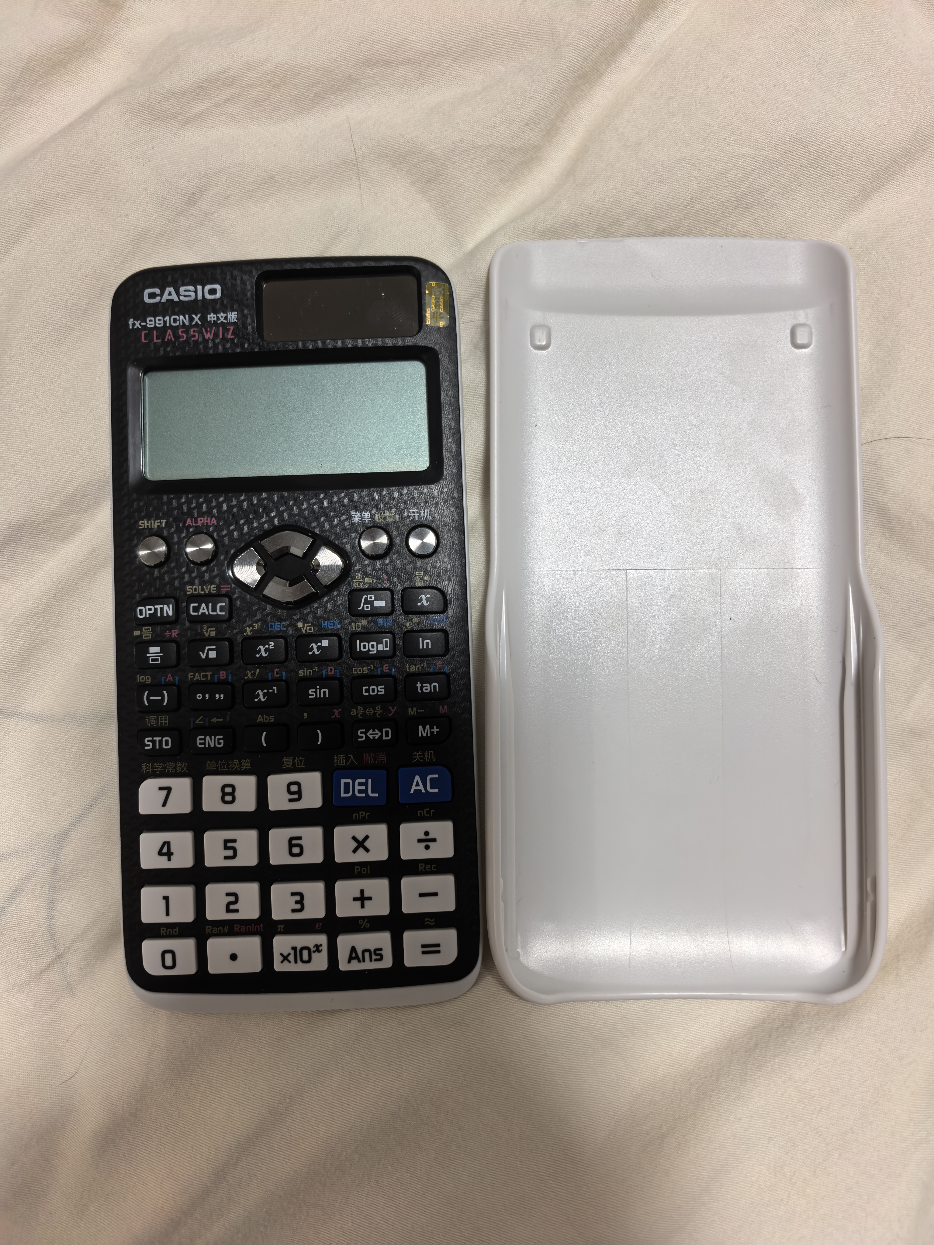 卡西欧（CASIO）【超级爆款】科学函数计算器物理化学生物竞赛高中/大学生考试考研奥数会计学习专用FX-991CNX 实拍图