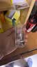 青苹果二两杯白酒杯115ml 一只装 无铅玻璃洋酒黄酒杯格调竖纹2两小酒杯 实拍图