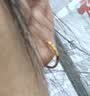 周六福简约足金999黄金耳圈耳环女生日礼物计价AA090923 一对 约1.18g 实拍图
