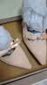 CHARLES&KEITH缎面蝴蝶结尖头高跟凉鞋女生日礼物送女友CK1-60361556 Light Pink浅粉色 37 实拍图