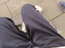 校服裤子夏季冰丝春秋藏青色一道杠二条杠藏蓝色初中高中生小学生 藏青二杠-春秋款 180 (3XL) 【建议身高170-175】 实拍图