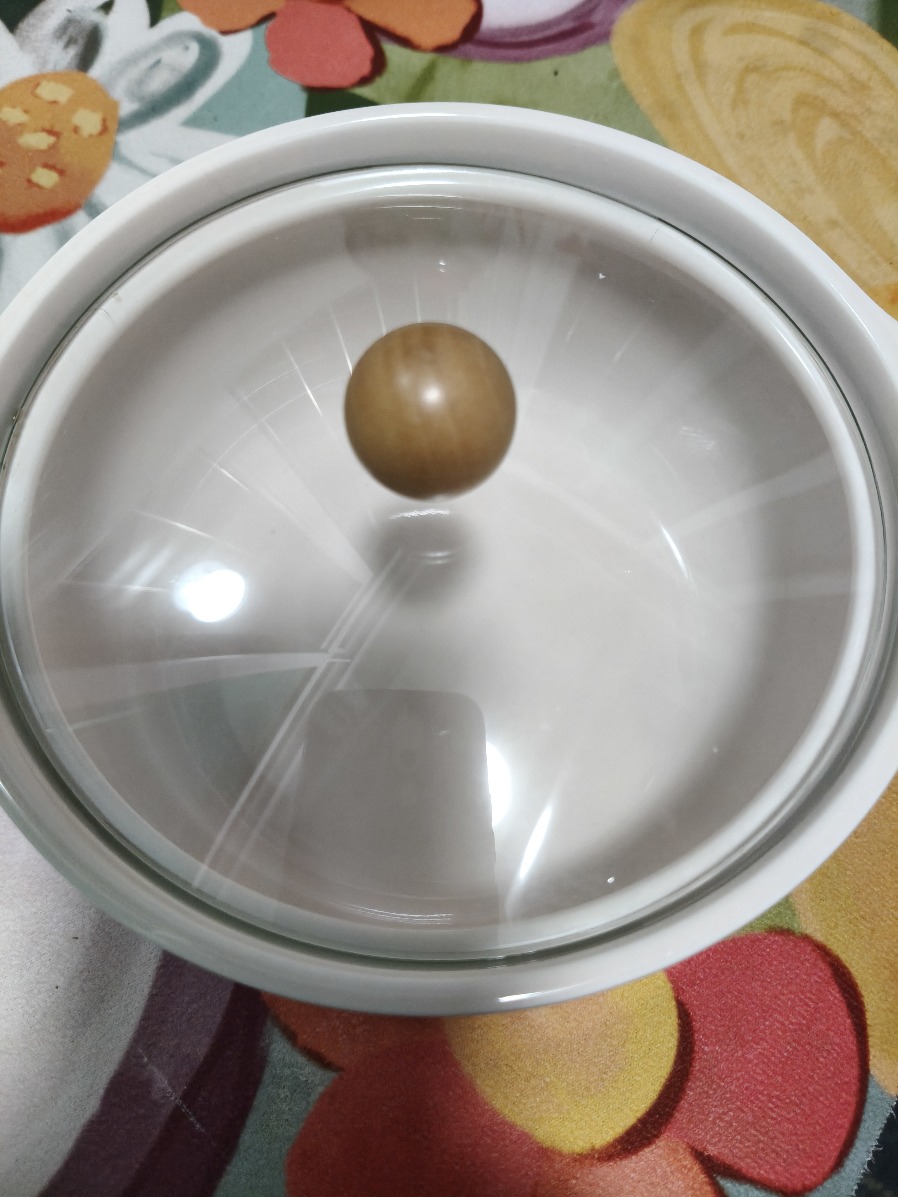 奶fufu泡面碗家用带盖大容量釉下彩可爱双耳碗加厚学生宿舍专用碗 浅粉草莓6.5英寸泡面碗1个-带盖 实拍图