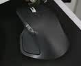 罗技（Logitech）大师系列 MX Master 4 高性能无线蓝牙鼠标  办公鼠标 静音鼠标  升级款 石墨黑 带无线接收器 实拍图
