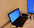ThinkPad联想VGA转HDMI转换器带音频供电接口高清视频转接头台式机笔记本转接器电视盒子显示器投影仪VH02 实拍图