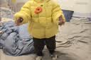 巴拉巴拉童装宝宝羽绒服男童冬装女童连帽外套萌趣新款面包服外套 实拍图