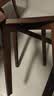 家逸实木凳子家用可叠放小板凳加厚结实餐桌凳客厅椅子创意方凳 实拍图