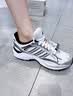adidas「寻光者」SPIRITAIN 2.0厚底网面老爹鞋阿迪达斯轻运动   白色/金属银/黑色   43 实拍图