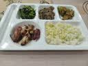 今万福酒店餐具密胺六格快餐盘单个装加深款分格打菜饭盘盒饭堂商用 实拍图