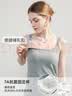 芬也（FENYE）哺乳背心吊带纯棉A类薄款免穿文胸带胸垫背心式哺乳衣浅灰XL 实拍图