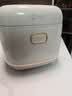 美的（Midea）小碧玉电饭煲小型1-2-3-4人0氟含钛陶瓷白玉釜家用3升快速饭煲汤粥智能预约多功能电饭锅RE360 实拍图