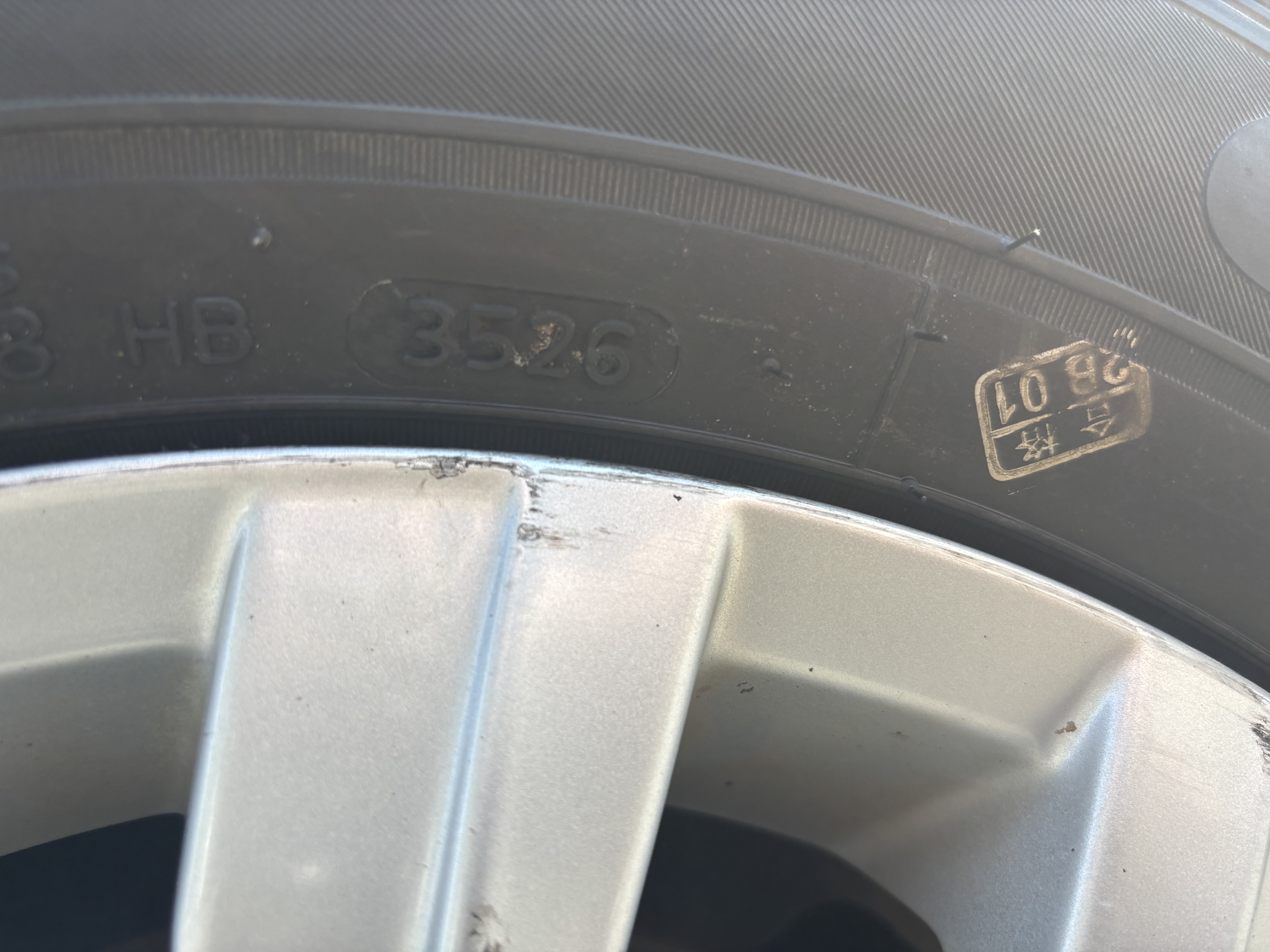 韩泰（Hankook）汽车轮胎 195/65R15 91H K415 原配宝来/高尔夫/朗逸/雷凌 实拍图
