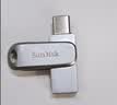 Sandisk闪迪128GB Type-C USB3.2 手机U盘DDC4 读速高达400MB/s 自动备份 手机电脑两用 金属双接口大容量优盘 实拍图