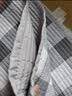 红豆A类夹棉床盖单件加厚被单床罩家用床单床垫炕盖床垫罩1.5*2米灰格 实拍图