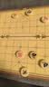 得力（deli）中国象棋套装折叠防水棋盘儿童小学生益智娱乐原木象棋开学礼物 实拍图