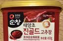 清净园淳昌金辣椒酱450g 韩国原装进口 低脂石锅拌饭辣炒年糕部队火锅酱 实拍图