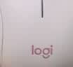 罗技（Logitech）M221 轻音鼠标 无线鼠标 办公鼠标 对称鼠标 带无线微型接收器 米白色 实拍图
