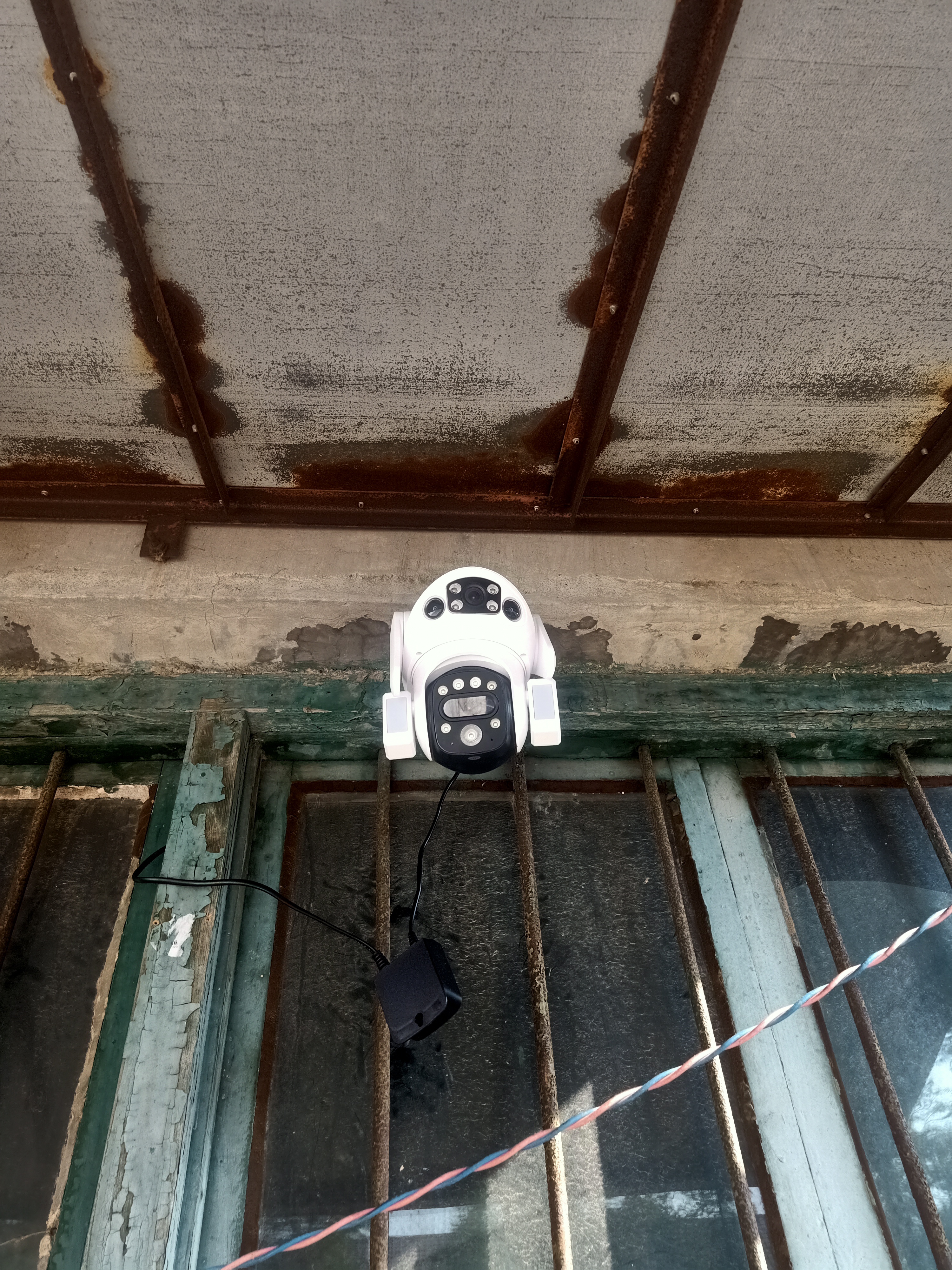 霸天安4g监控无线摄像头无需连wifi网络终身免流量室外监控器家用360度无死角全景农村夜视手机远程户外 实拍图