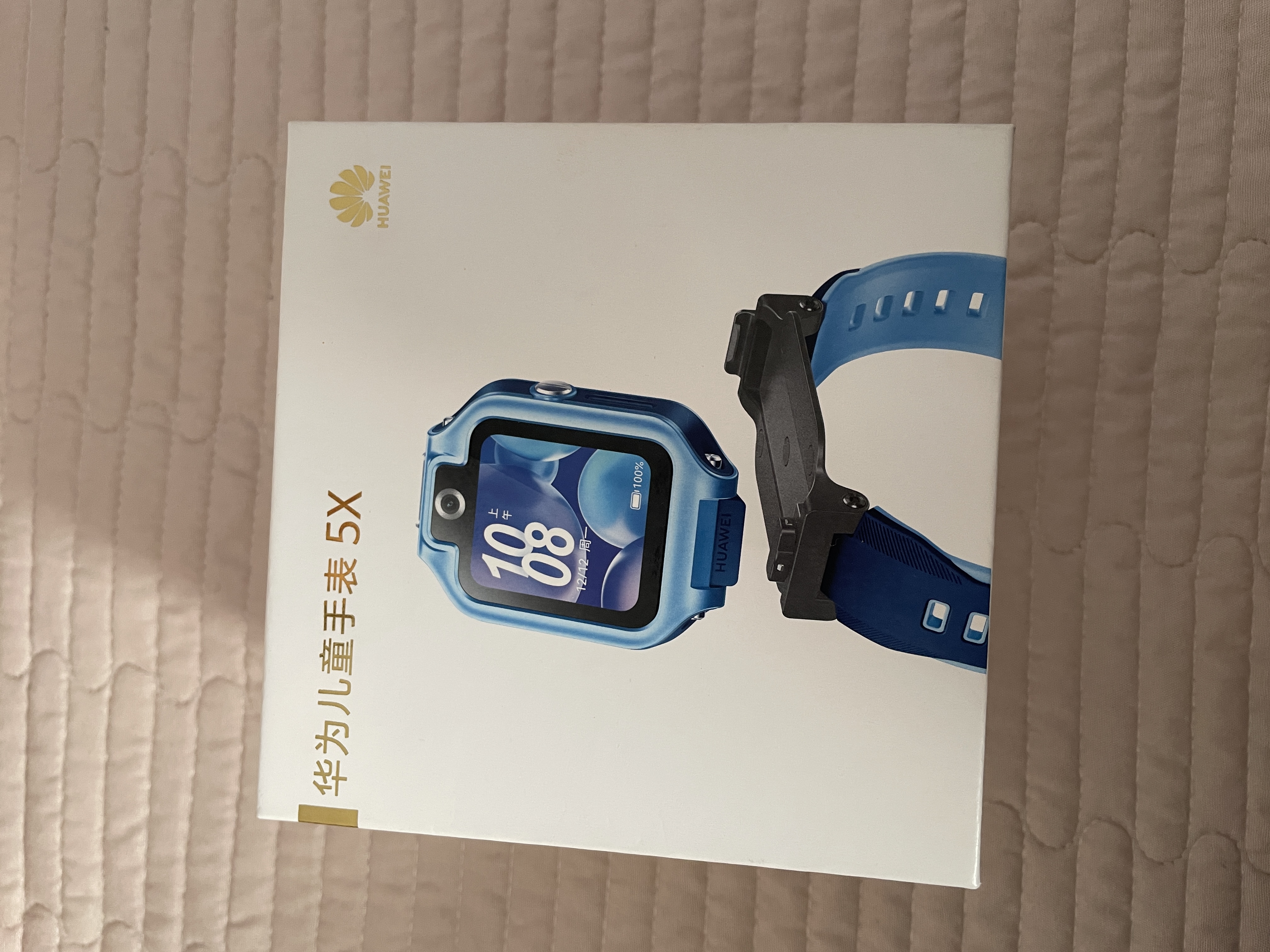 华为（HUAWEI）【国家补贴15%】华为儿童电话手表5xPro双摄拍照视频4G通话离线定位游泳防水学生送男女孩朋友MT33 5X星际蓝【晒单6选1】 JD电竞官方店 实拍图