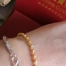 中国黄金（CHINA GOLD）足金999转运光珠黄金手链手串送女朋友老婆妈妈生日情人节礼物 净金重约8.7g 克重多退少补 实拍图