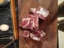肉鲜厨师 满肉牛脊骨原切（70%带肉） 净重2斤 牛脖骨蝎子冷冻龙骨煲汤 实拍图