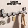 百悍浴室门后吸盘挂钩超强粘力粘钩免打孔无痕挂衣钩衣架卫生间置物架 实拍图