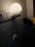 雷士（NVC）小夜灯卧室睡眠灯夜间柔光护眼床头按键插电伴睡节能灯0.7W 实拍图