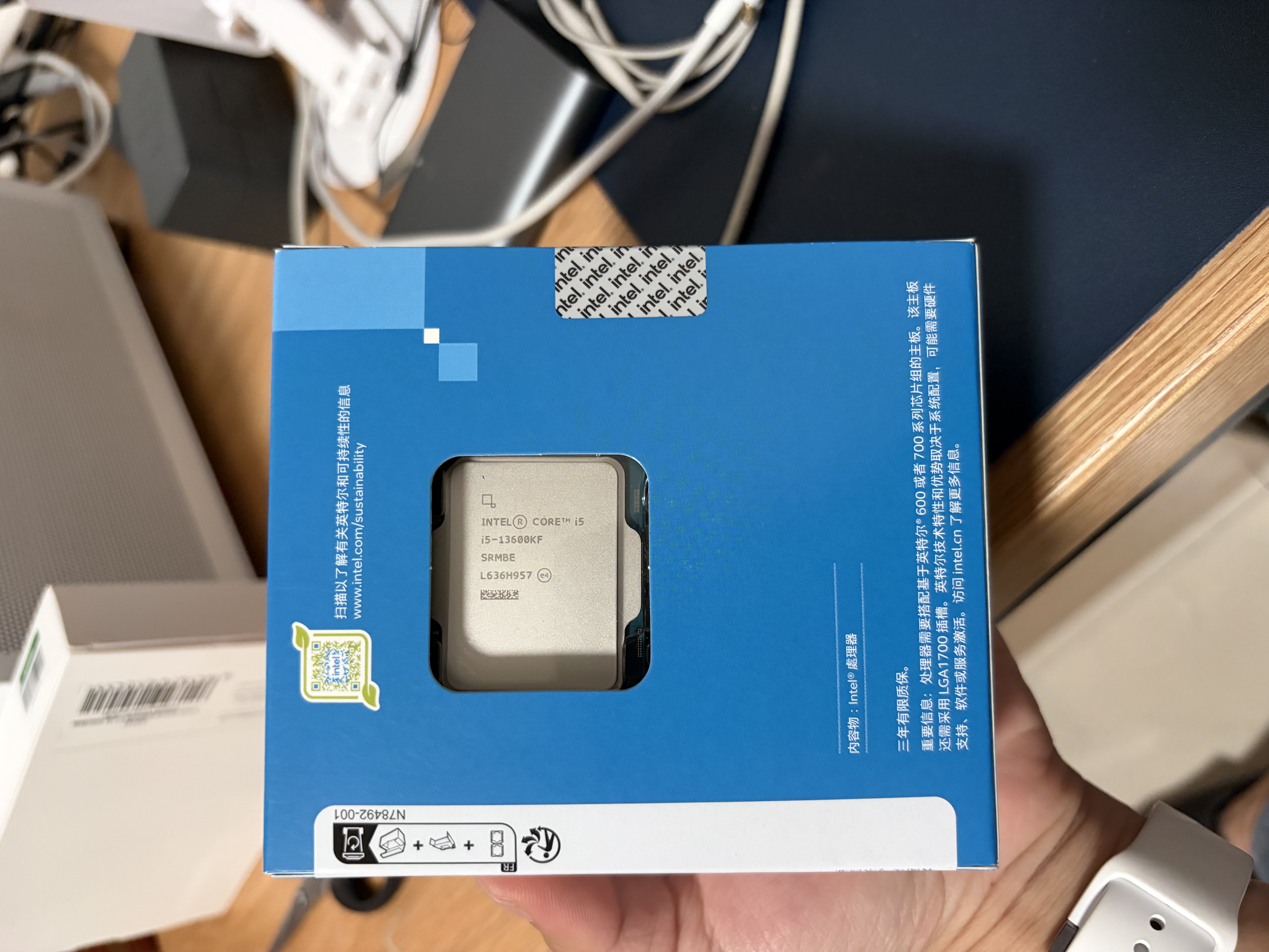 英特尔（Intel） i5-13600KF 酷睿13代 14核20线程 单核睿频至高可达5.1Ghz 五年质保 台式机CPU 畅玩黑神话悟空 实拍图