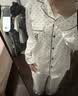 维多利亚的秘密（Victoria's Secret）维密 明星同款 宅度假水光绸家居服丝滑长袖长裤睡衣套装 实拍图