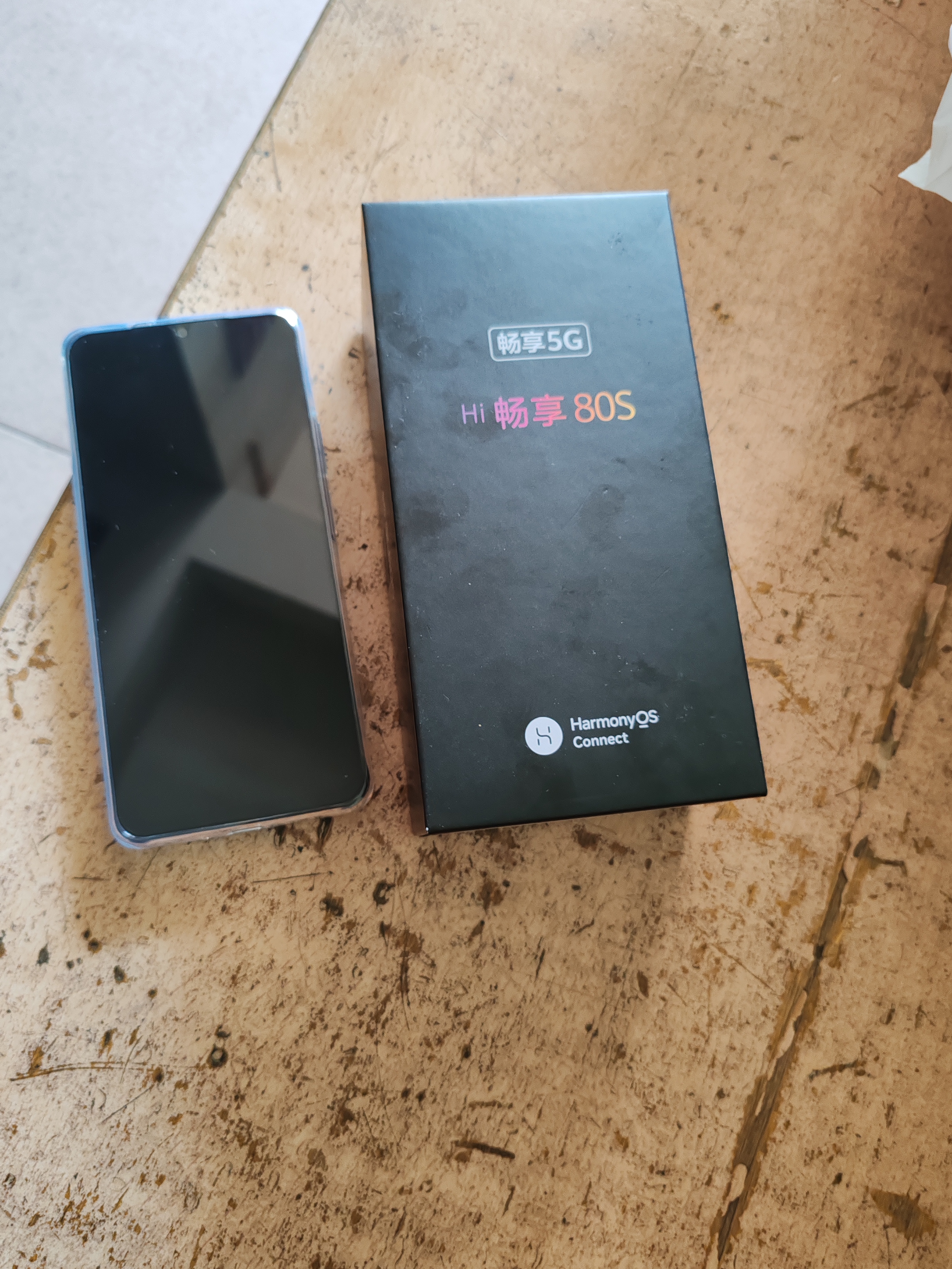 华为手机智选畅享80s 5G全新机 快充耐用长续航 长辈老人防诈 五星耐摔防水 红外遥控 智能直屏手机 晴空蓝（晒单赠耳机+音响） 16GB（8+8）+256GB 官方标配丨送三年质保+90碎屏保+180只换不修 实拍图