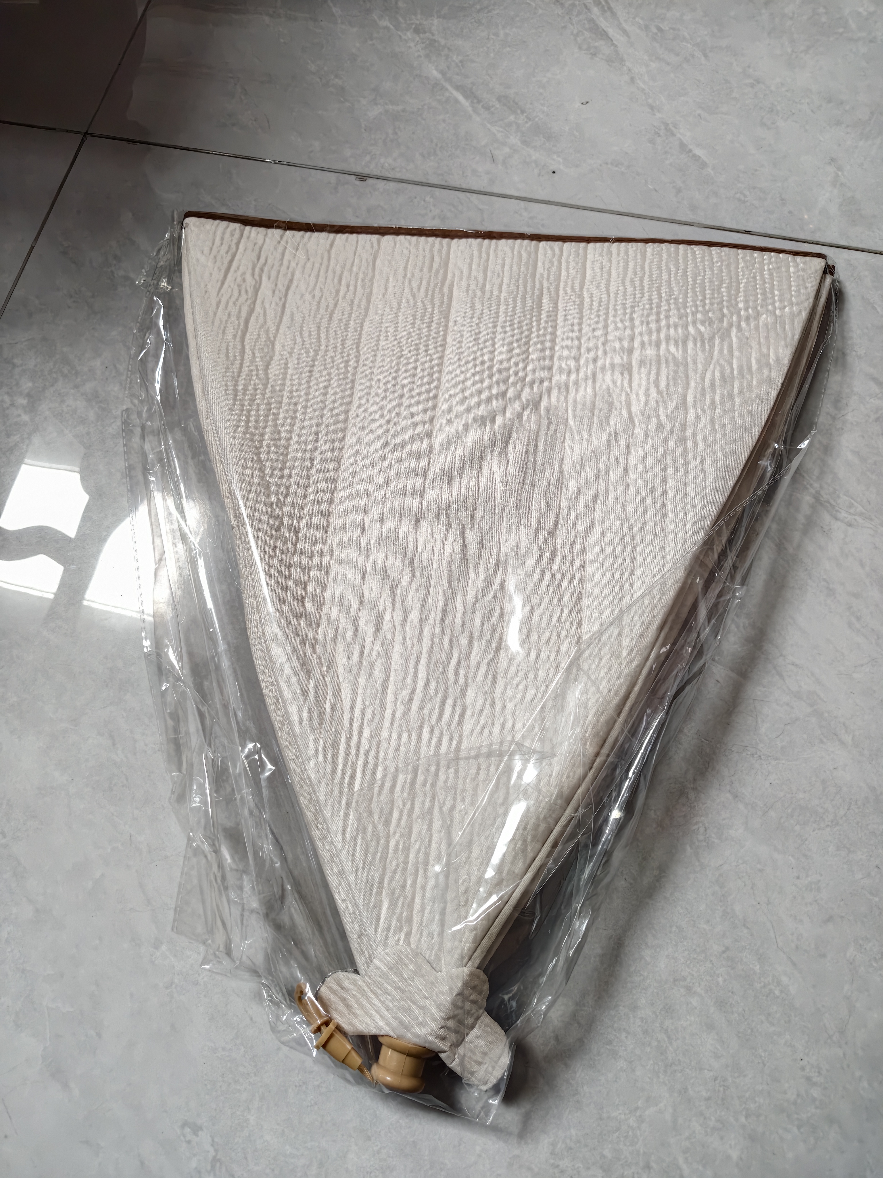 拜杰保温菜罩可折叠防尘防蝇餐桌罩丝绒布饭菜罩盖菜罩子 80cm 实拍图