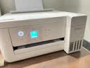 爱普生（EPSON）【6代新品】L4356墨仓式彩色无线AI学习打印机一体机家用办公  L4266升级版[自动双面 液晶屏 白] 实拍图