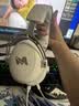 MICROKIA【三角洲冠军推荐|赛事专用】电竞游戏耳机头戴式蓝牙无线2.4G四模fps听声辨位吃鸡笔记本电脑有线 实拍图