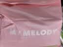 Hello Kitty儿童雨衣女童幼儿园宝宝小学生书包位防水雨披 美乐蒂粉 L码  实拍图