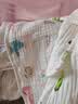 童颜新生婴儿包单纯棉a类产房襁褓裹布包巾四季抱被睡袋用品 2条 实拍图