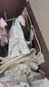 babylove【清仓】婴儿连体衣秋冬季衣服宝宝恒温保暖薄夹棉哈衣棉服 翠微绿 73cm 实拍图