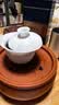 京红运真裸价·冰种玉瓷三才盖碗陶瓷茶杯茶具白瓷泡茶器 实拍图